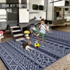 Outdoor Rug Waterproof Outdoor Carpet Patio Rug Mat Reversible Rv Camping Rug-Plastic Straw Rug Outside Outdoor Area Rug for Patio Deck Balcony - 4 of 4