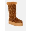 Olonya Fur Collar Anti-Skid Snow Boots Women - 2 of 4