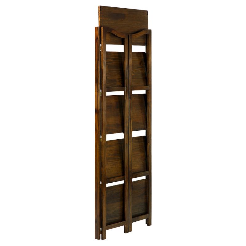 Stratford 60.25&#34; 5 Shelf Folding Bookcase - Flora Home, 2 of 7