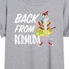 Women's - Disney - Straight Outta Bermuda Oversized Graphic T-Shirt - 2 of 4