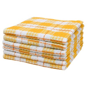 Unique Bargains Reusable Absorbent Cotton Clean Cloths 14" x 16" - 1 of 4
