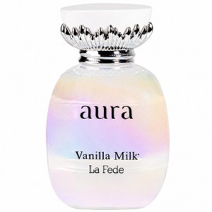 香水(女性用) La Fede aura Vanilla Milk 100ml Khadlaj La Fede Aura Vanilla Milk Eau de Parfum for Women 3.4 oz