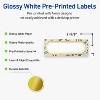 Avery Labels, 1" x 2-5/8", Gold-Blue Border Berries, Glossy, 160ct - 2 of 4