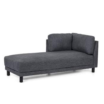 Hyland Contemporary Fabric Upholstered Chaise Lounge - Christopher Knight Home