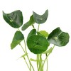 Unique Bargains Plastic Grass Aquarium Fish Tank Decor  Plant Ornament w Ceramic Base Green - 2 of 3