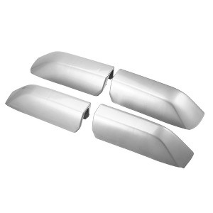 Unique Bargains Car Roof Rack Side Rails End Cover for Toyota 4Runner N280 2010-2022 Durable Plastic Silver Tone 4pcs - 1 of 4