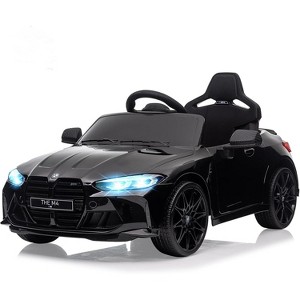 12V Ride On Toy Car for Kids with Remote Control,Battery Powered Electric Vehicle Toy，3 Speed, with LED Light, MP3 for Boys and Girls - 1 of 4