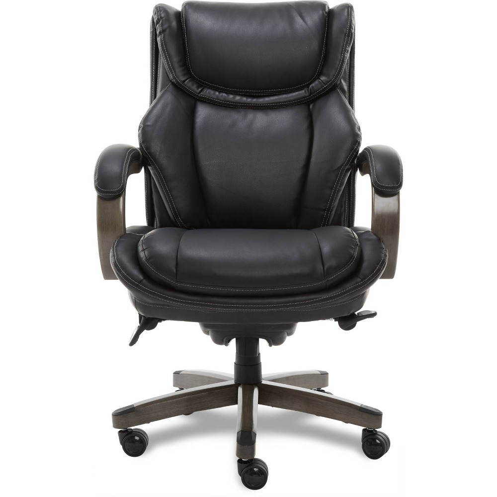 Dearden Big & Tall Executive Chair Bonded Leather Black - La-Z-Boy