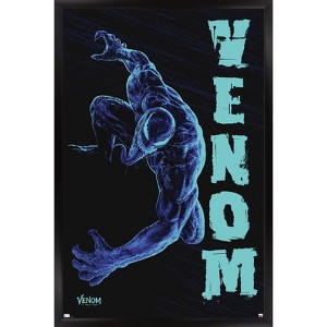 Trends International Marvel Venom: Let There be Carnage - Black and Blue Framed Wall Poster Prints - 1 of 4