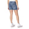 WallFlower Women's Luscious Curvy Denim Shorts Mid-Rise Bling Insta Stretch Juniors (Available in Plus Size) - 2 of 3
