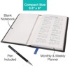 Global Printed Products 14 Month Pocket Planner With Pen CY 2025 (Navy) - 2 of 4