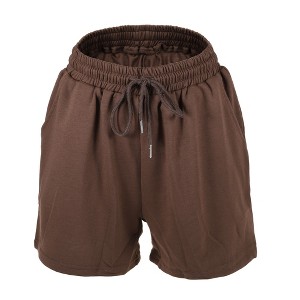 Unique Bargains Women's Flowy Running Shorts Casual High Waisted Workout Shorts 1Pc - 1 of 4