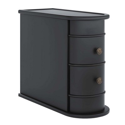 NicBex 23.62" H Wood Console Table Side Table with 2 Drawers Sofa Table for Entryway Living Room