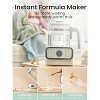GROWNSY Baby Instant Warmer with LCD Display and Timer, Glass Water Boiler with Accurate Temperature Control for Formula, Coffee and Tea, 1.3L - 2 of 4