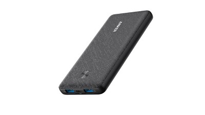  Anker Portable Charger, USB-C PortableCharger 10000mAh with 20W  Power Delivery, 523 Power Bank (PowerCore Slim 10K PD) for iPhone 14/13/12  Series, S10, Pixel 4 and More (Black) : Cell Phones & Accessories