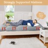 Japanese Futon Mattress - Foldable, Japanese Style Floor Mattress, Roll Up, Tatami Mat, Camping Mattress Pad - 3 of 4