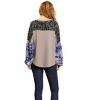 Women's Animal & Aztec Waffle Knit Top - umgee - 3 of 3