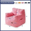 MAXYOYO Bean Bag Chair, Tufted Corduroy Bean Bag Couch Lazy Chair with Filler for Adult Teen - 2 of 4