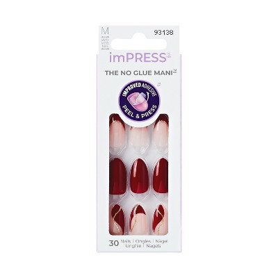 KISS Products imPRESS Fake Nails - Fade Into You - 33ct