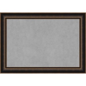 42"x30" Villa Framed Magnetic Board Oil Rubbed Bronze - Amanti Art: Wall Mount, Metal, Home & Office Decor - 1 of 4
