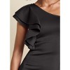 VENUS Womens One-Shoulder Ruffle Dress - 4 of 4
