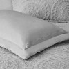 Kumasinova 2 PCS/3 PCS Embroidered Medallion Faux Fur Plush Comforter Set,Faux Mink Reverse Bedding Comforter Sets with Shams,Machine Washable - 4 of 4