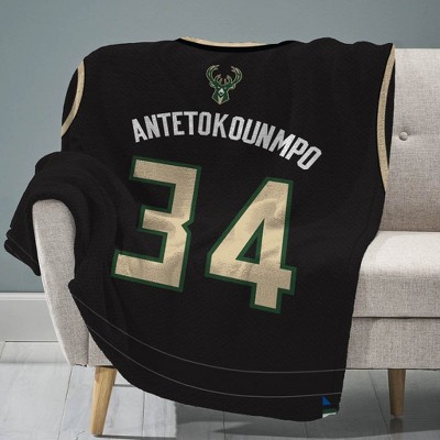 Giannis Antetokounmpo Milwaukee Bucks Black Jersey