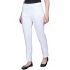 Alfred Dunner , Women's Classic Allure Slim Fit Short Length Pant With Elastic Comfort Waistband - image 3 of 4