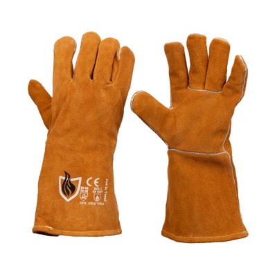 Just In Trend Heat Resistant Leather Welding Gloves