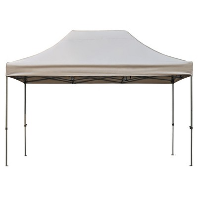 Racxily 10x15 FT Pop Up Canopy Tent w/ 4 Removable Sidewalls, UV Waterproof Heavy Duty Commercial Party Tent, 3 Height Adjustable Outdoor Shelter