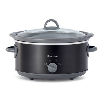 Crock-Pot 4-Quart Classic Slow Cooker, Black 