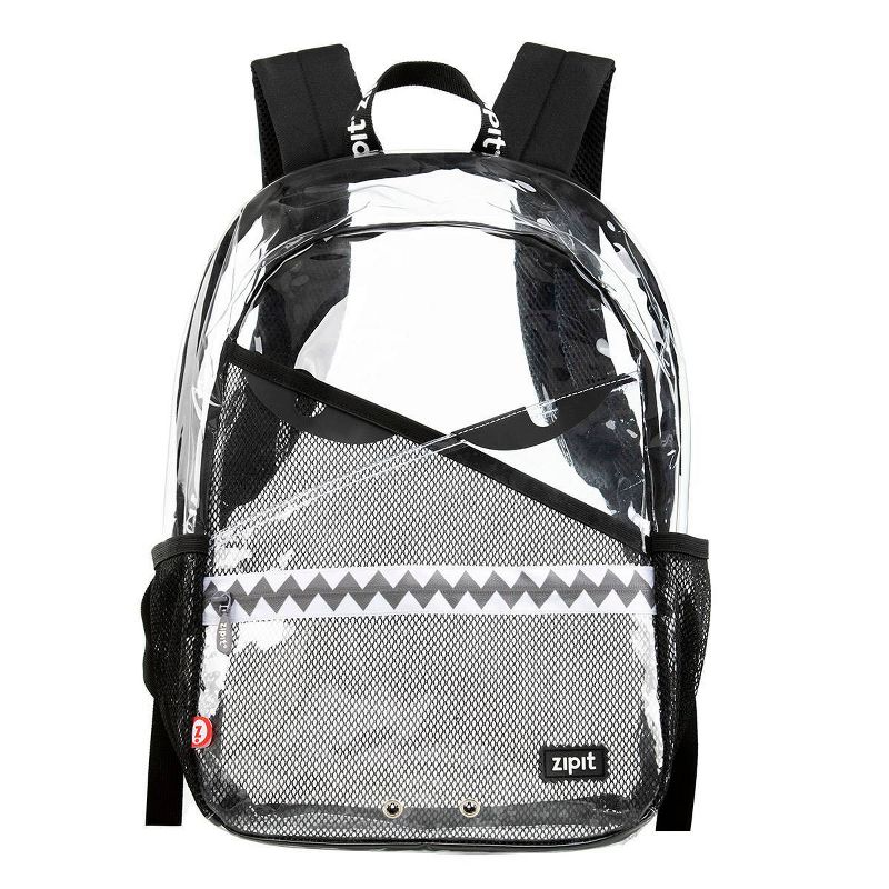 ZIPIT Clear Razor 17&#34; Backpack - Transparent, 3 of 11