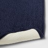 20"x34" Fine Chenille Memory Foam Bath Rug - Threshold™ - image 4 of 4