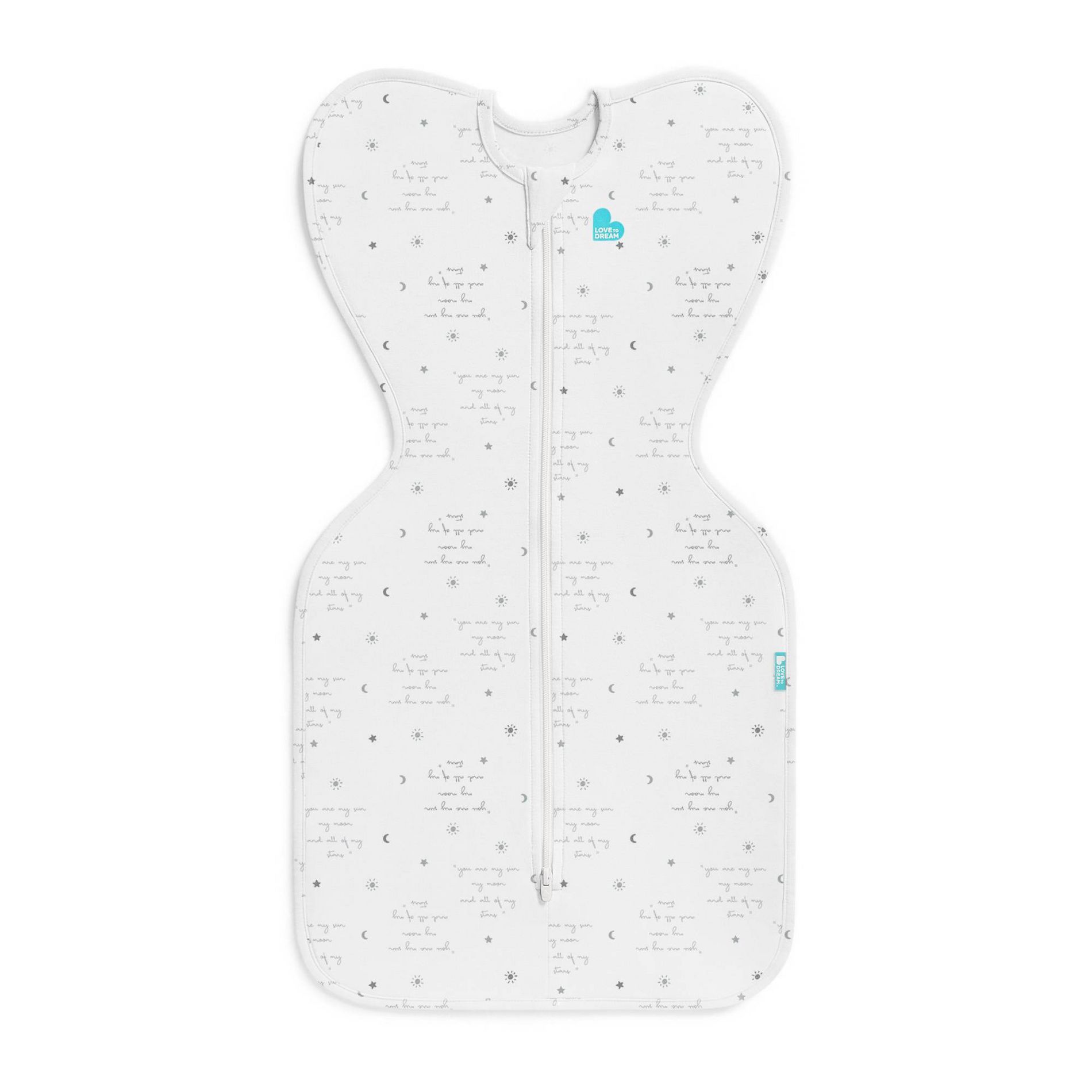 Love to Dream Swaddle Up Lite Sleep Sack- Cotton 0.2 TOG - You Are My - S