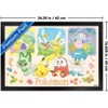 Trends International Pokémon: One Scene - Group Framed Wall Poster Prints - 3 of 4