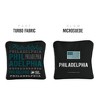 Skip's Garage | Gameday Philadelphia Football Synergy Pro Black Cornhole Bags (Set of 4) - 2 of 4