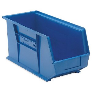 Quantum Storage Systems Bin, Stacking Or Hanging, 8-1/4"W X 18"D X 9"H - 1 of 2