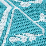 light blue/white