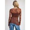 Women's Whitney Floral Lace Top - ee:some - 3 of 4