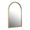 Arched Metal Wall Mirror Gold - Storied Home - 4 of 4