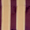 RLF Home Bengal Stripe Regal 3" Rod Pocket Lining Luxurious and Elegant Window Treatment Valance 50" x 17" Egg Plant - image 4 of 4