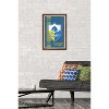 Trends International NFL Los Angeles Chargers - Retro Logo 17 Framed Wall Poster Prints - 2 of 4