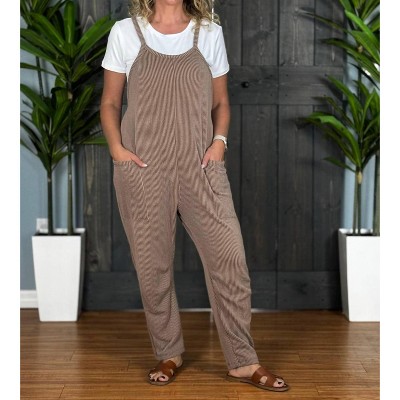 Women's Casually Cool Jumpsuit - wasabi + mint