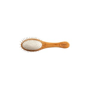 Bass Pet Brushes Style & Detangle Pet Brush with 100% Premium Alloy Pin Pure Bamboo Handle - 1 of 4