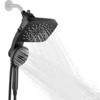 Cobbe 2-in-1 Dual Shower Head, 5-Spray Detachable Round Handheld Shower Head - 2 of 4