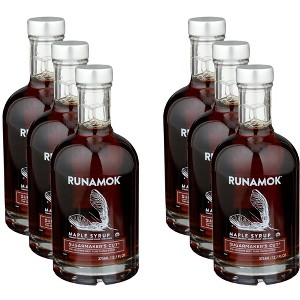 Runamok Amber Color Rich Taste Maple Syrup - Case of 6 - 12.7 FL OZ - 1 of 2