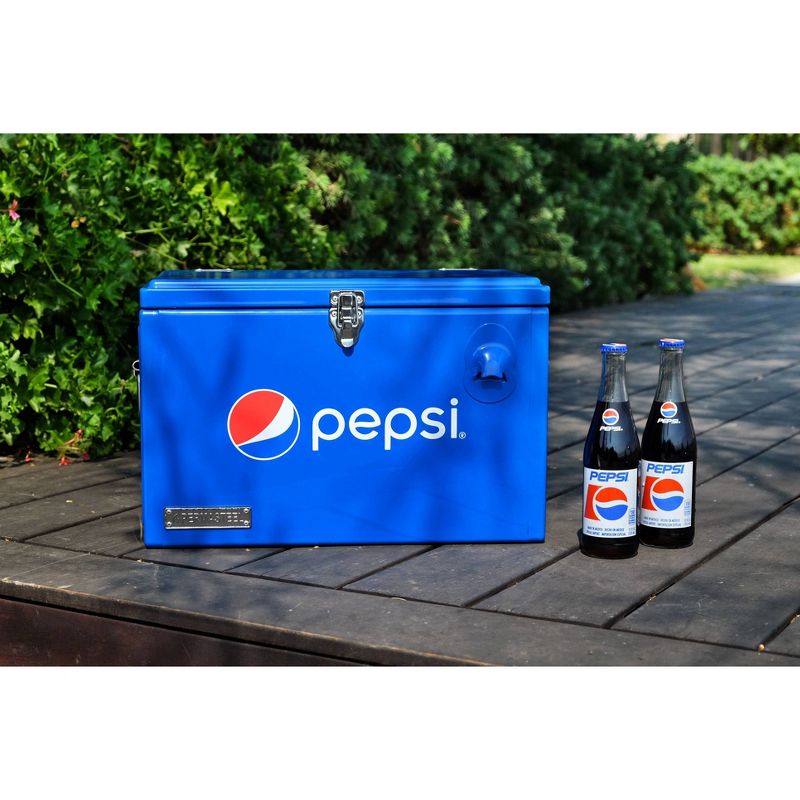 Permasteel Pepsi 21qt Ice Chest Portable Cooler Blue, 3 of 8