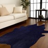 Midnight Cowhide Hand Knotted Area Rug - 2 of 4