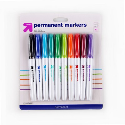 Sharpie 6pk Permanent Markers Fine Tip Metallic Multicolored : Target