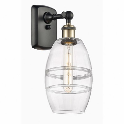 Vaz - 1 Light Wall Sconce In Industrial Style-9.13 Inches Tall and 5.88 Inches Wide